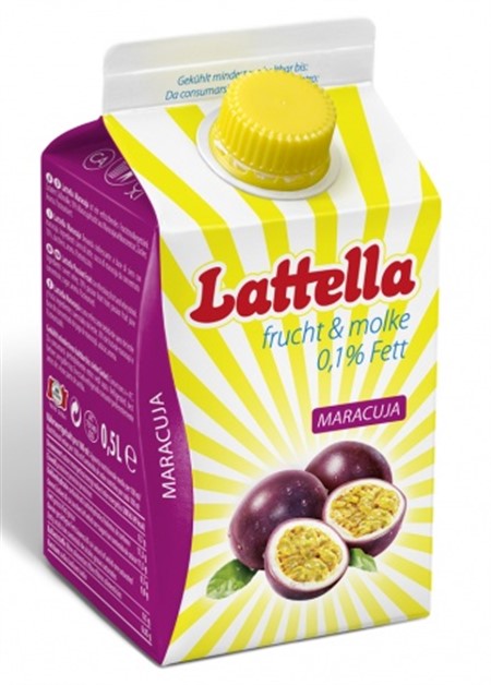 LATTELLA pz.12 x 0,5 LT MARACUJA TIROLMILCH