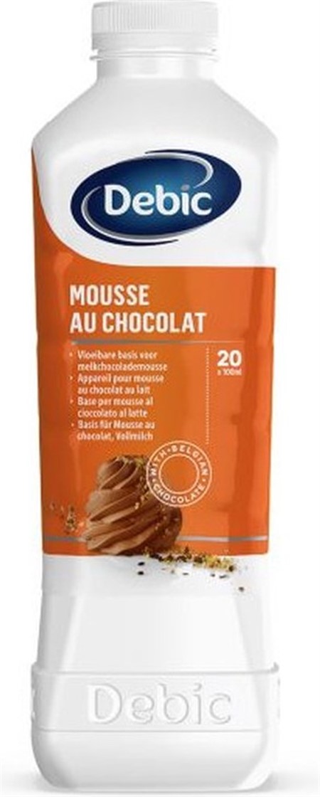 MOUSSE AL CIOCCOLATO UHT lt.1 DEBIC