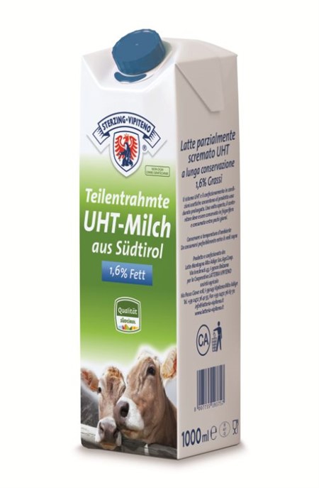 LATTE ALTO ADIGE P.S UHT 1.6% lt.1 x12 pz VIPITENO