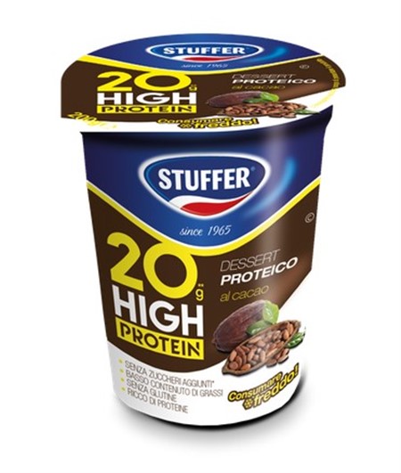 DESSERT HIGH PROTEIN gr.200x 10pz. CACAO STUFFER
