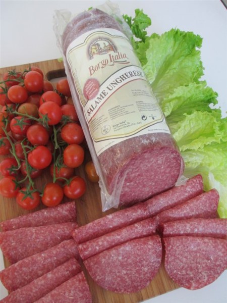 SALAME tipo UNGHERESE KG.4 1/2 S/V BORGO ITALIA