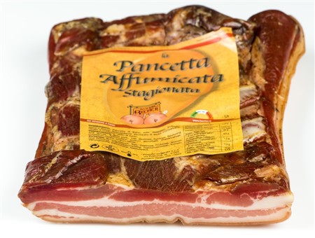 PANCETTA AFFUMICATA STAGIONATA s/v BECHER