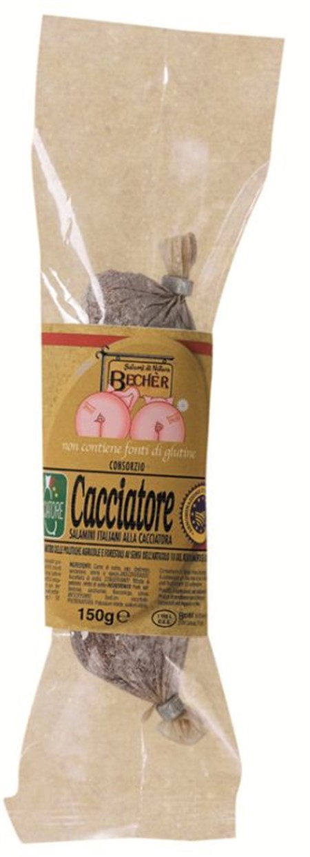 SALAMINO CACCIATORA DOP gr.160 BECHER