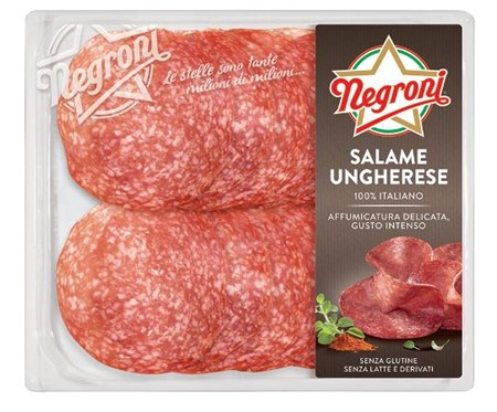 SALAME UNGHERESE gr.100 x14 vaschette NEGRONI