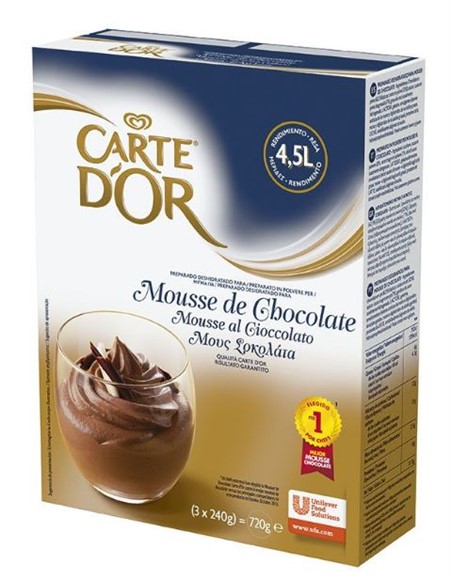 MOUSSE CIOCCOLATO gr.720 CARTE D' OR