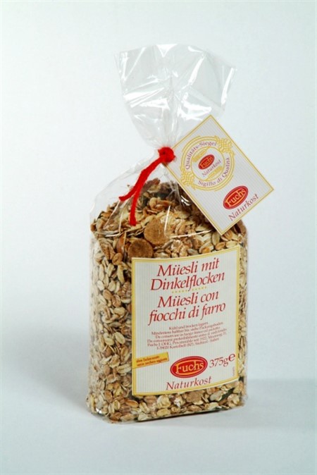 MUSLI FIOCCHI DI FARRO GR. 375 x6 pz FUCHS