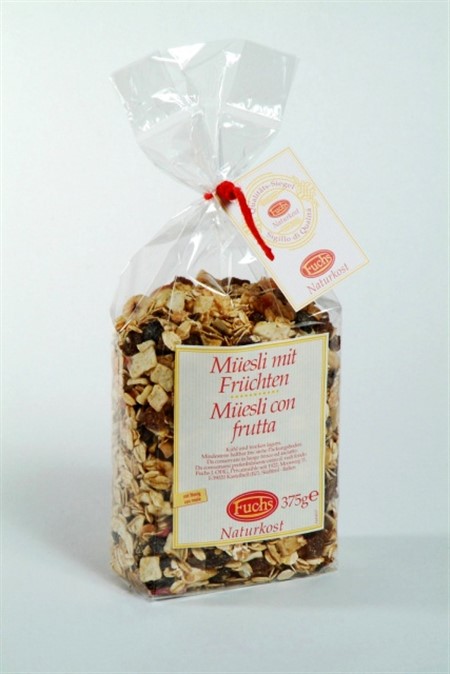 MUSLI CON FRUTTA gr.375x 6 pz FUCHS