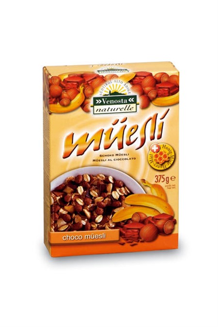 MÜSLI CIOCCOLATO 8 x 375 GR VENOSTA