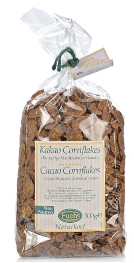 CORNFLAKES CACAO GR.350 x6 pz FUCHS