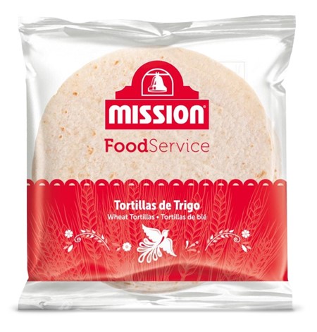 TORTILLAS di GRANO cm.30 x 18 pz. MISSION