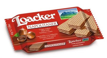 WAFER NEAPOLITANER gr.45x 25 pz LOACKER