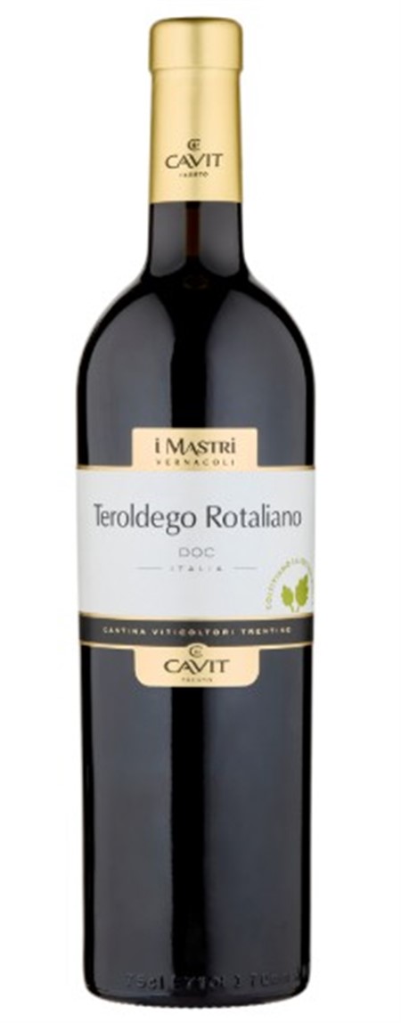 VINO TEROLDEGO ROTALIANO ml.750 CAVIT