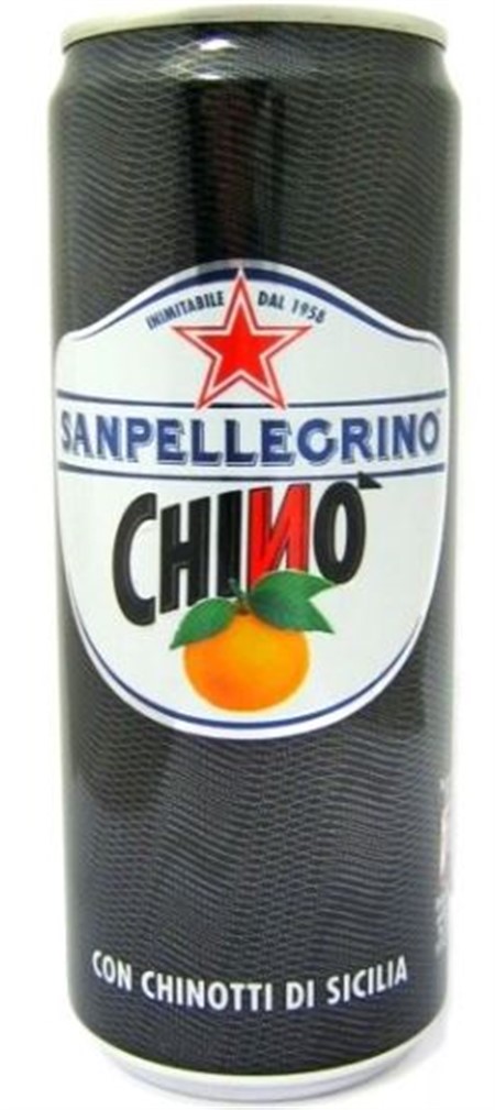 CHINO' cl.33 x24 Lattine SANPELLEGRINO