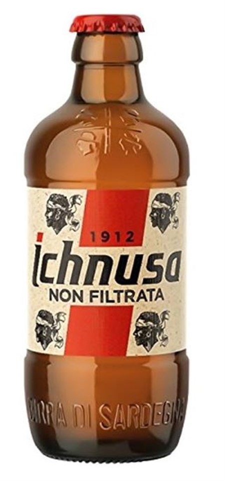 BIER cl. 33 x 24 Flasche NON FILTRATA ICHNUSA