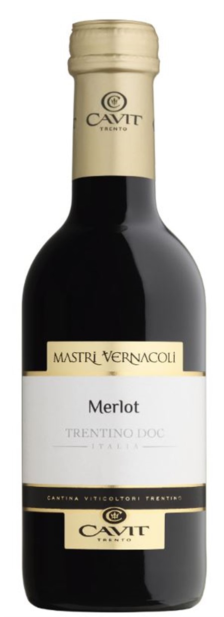 VINO MERLOT ml. 250 x 12 bt DOC CAVIT