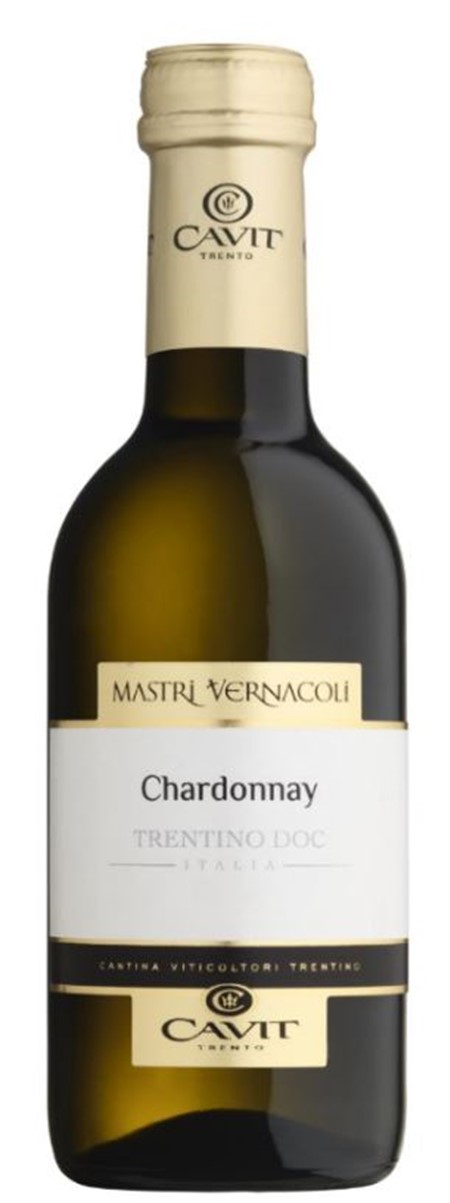 VINO CHARDONNAY ml.250 x12 bt DOC CAVIT