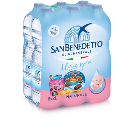 ACQUA NATURALE ml.2000 x 6 pz SAN BENEDETTO