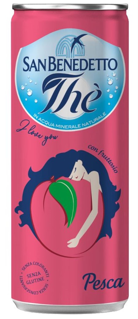 THE PESCA 330 ml. x 24 PZ LATTINA San BENEDETTO