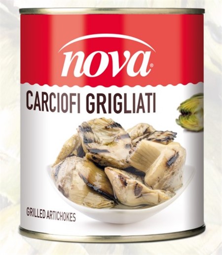 CARCIOFI GRIGLIATI in OLIO GIRASOLE 1/1 NOVA