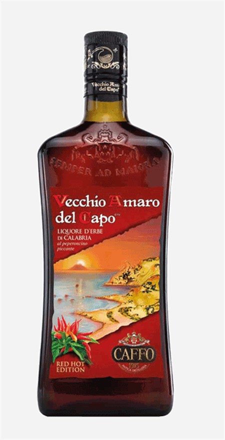 VECCHIO AMARO del CAPO PEPERONCINO RED HOT cl.70